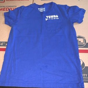 American Eagle Mens Blue Young Money T-Shirt